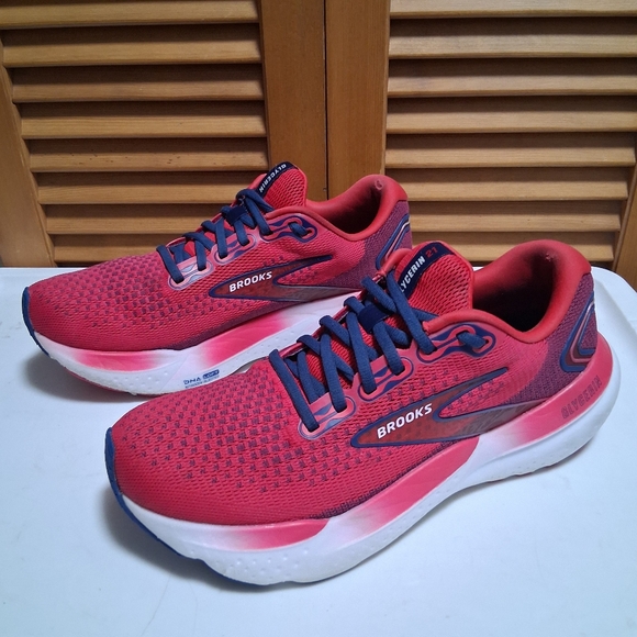 Brooks Glycerin 21 Raspberry Estate Blue Women's Running Shoe * Size: 11 Medium - Picture 2 of 8
